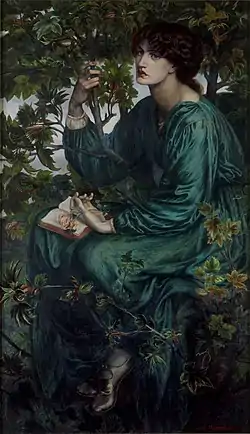 Dante Gabriel Rossetti – The Day Dream, 1880