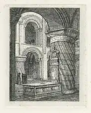 Interior of Norwich Cathedral (1838), Norfolk Museums Collections