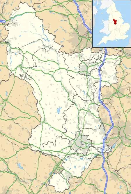 Coton in the Elms is located in Derbyshire
