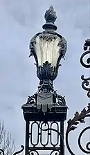 Detail of one of the gates