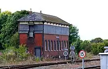 Princes Risborough North signal box pictured in 2009.