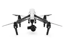 image of a DJI inspire quadcopter