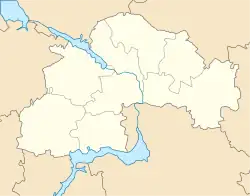 Cherkaske is located in Dnipropetrovsk Oblast