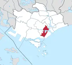 Location in Central Region