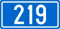D219 state road shield