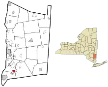 Location of Brinckerhoff, New York