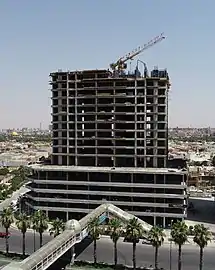 15th floor construction on July 5, 2020