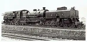 East African Railways publicity photograph of no. 5202 Kavirondo, c. 1953