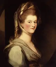 Elizabeth, Baroness Craven, later Margravine of Ansbach, circa 1780–1783, by Ozias Humphry