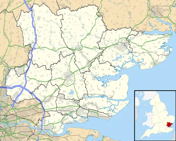 Stapleford Abbotts is located in Essex