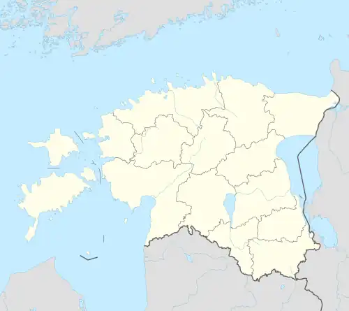 Mustvee is located in Estonia