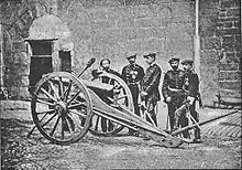 Carlist artillery, 1870s