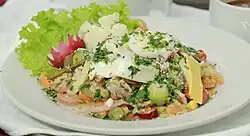 Image 11Fiambre, Guatemalan traditional dish, eaten on November 1, the Day of the Dead (from Latin American culture)