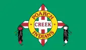 Flag of the Poarch Band of Creek Indians