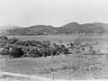 Port Henry from Crown Point, Crown Point, N.Y. Photograph shows view across Lake Champlain at hills in the distance on  December 23, 1902.