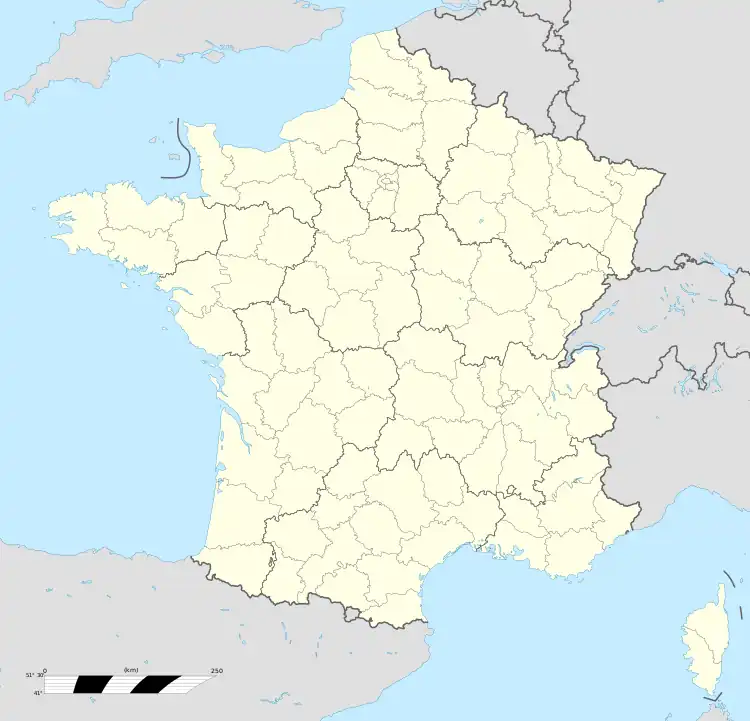 Rugby union in France is located in France