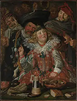 Shrovetide Revellers, c. 1615