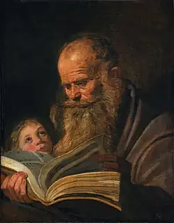 St. Matthew by Frans Hals, 1625