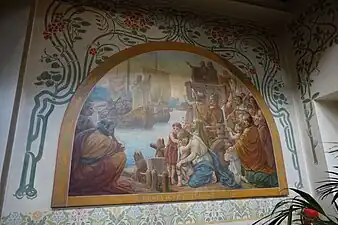 Chapel of Saint Genevieve, Patron Saint of Paris" by Guiseppe  Uberti