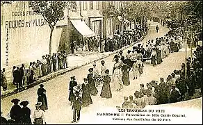 Funeral of Cecile Bourrel