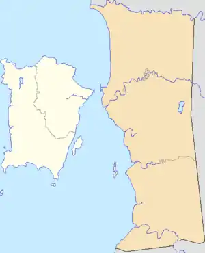 Penang Floating Mosque is located in George Town, Penang