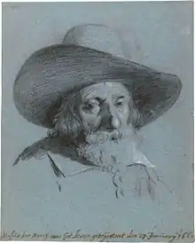 Portrait of Gerard ter Borch the Elder (the artist's father), 1660