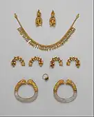 The Ganymede Jewellery; circa 300 BC; gold; various dimensions; provenance unknown (said to have been found near Thessaloniki (Greece)); Metropolitan Museum of Art