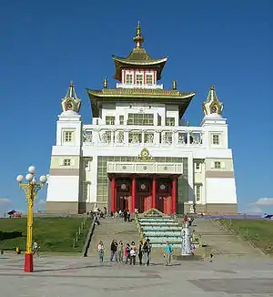 Golden Monastery in Elista