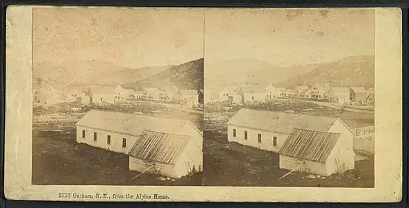 Stereoscopic photograph c. 1860
