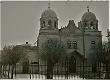 The "Cahal Grande" synagogue, located on 12 Negru Vodă Street.Built 1818 demolished 1985