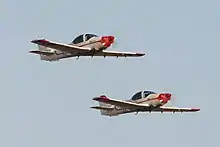 Two German Grob G 120A Snunit of the IAF Flight Academy 2007