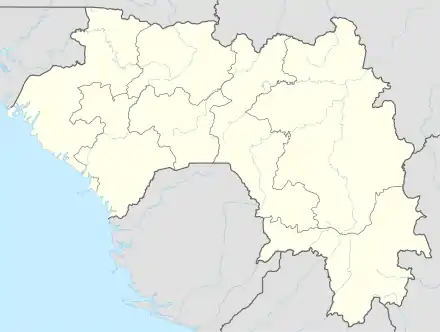Foulamory is located in Guinea