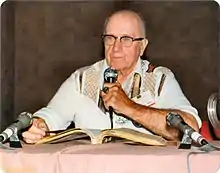 H. Warner Munn in 1978. Photo by Will Hart.