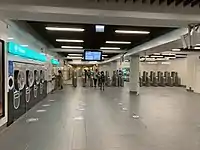 Mezzanine and ticketing hall