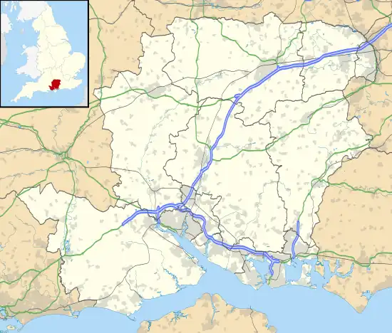 Baughurst is located in Hampshire