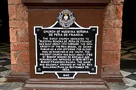 Historical Marker of the Parish