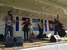 HogMaw performing at the New Jersey Folk Festival