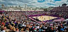 Image 25The Horse Guards Parade hosted the 2012 tournament. (from Beach volleyball at the Summer Olympics)