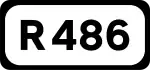 R486 road shield}}