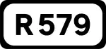 R579 road shield}}