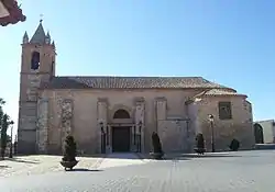 San Juan Bautista Church (16th century) in Villarta de San Juan.