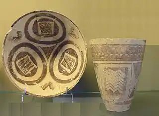 Ubaid period pottery, Susa I, 4th millennium BC.