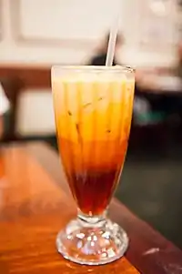 Image 45Thai iced tea is a popular drink in Thailand and in many parts of the world. (from List of national drinks)