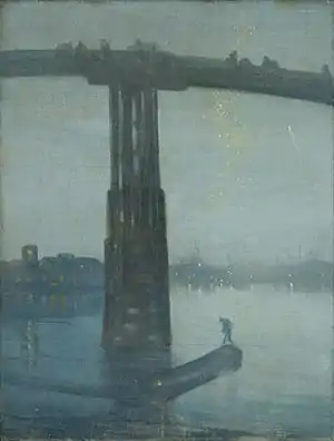 Nocturne: Blue and Gold – Old Battersea BridgeWhistler, c. 1872–75