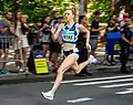 Jemma Reekie at the Fifth Avenue Mile in 2021