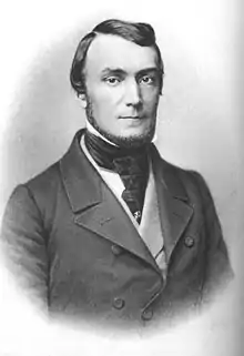  middle aged man in Victorian clothing