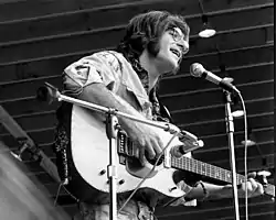 Sebastian performing in concert in East Lansing, Michigan, August 1970