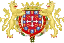 Coat of Arms of José Agustín de Lecubarri as Knight of the Order of the Bath (1836-1874)