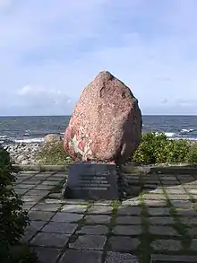 Monument to the victims of the naval battle