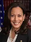 Senator and 2020 presidential candidateKamala Harrisfrom California(2017–2021)